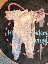 Load image into Gallery viewer, Baby sleepers with Name / Monogram
